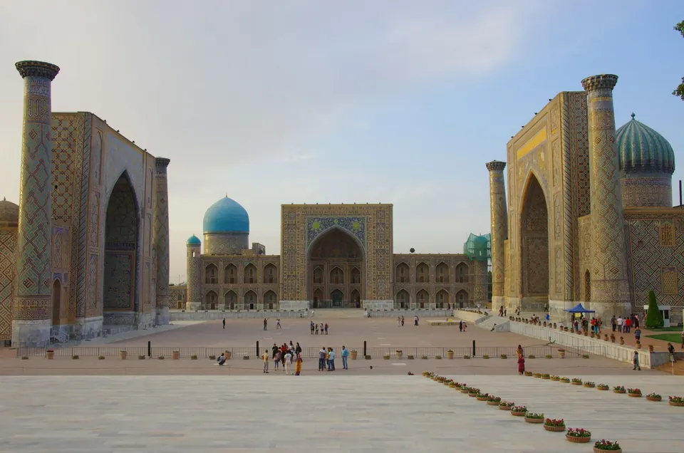 Khiva · Boukhara · Samarcande · Tachkent